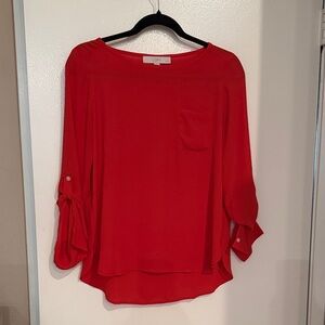 LOFT Women's Scarlet Blouse